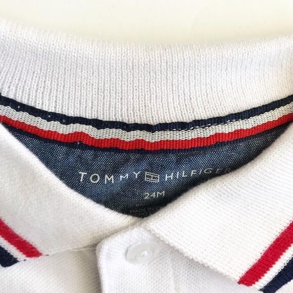 Tommy Hilfiger NWT collar polo shirt  24 months - Picture 3 of 4
